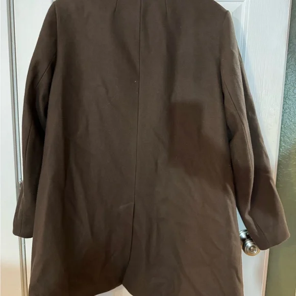 Universal Standard Equestrian Style Wool Blend Coat - Picture 3 of 6